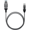 goobay Ethernetový adaptérový kabel USB-A 3.2 Gen1 > RJ-45, Slim