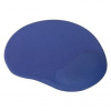 MIX ergonomická podložka pod myš LOGO, látková, modrá, 250 x 255 x 25 mm PYG01SK00L (PYG01MK00L)