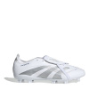 adidas Predator League Fold-Over Tongue Firm Ground Football Boots White/Silver 9 (43.3)