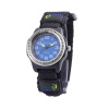 Hodinky CACTUS CAC-45-M03 modrá nylón 31 mm 20 mm Miyota 2035 okrúhle analógové batéria (Quartz) Detské 10 ATM (10 m) arabské číslice čierna