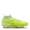 Nike Phantom Luna II Academy Firm Ground Football Boots Junior Crimson/Volt 4 (36.5)