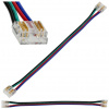 BERGE Konektor pre RGB pásky 4 PIN 10mm pásik-pások