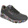 Skechers Nízke tenisky Uno loving love Čierna