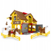 Play House Ranč s koňmi plast kôň 4ks v krabici 59x39x15cm