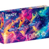 ENJOY Puzzle Vesmírni vlci 1000 dielikov