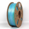 Gembird PLA modro zelený / blue green - silk rainbow, 1,75 mm, 1 kg