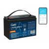 Akumulátor energie Lítiový LiFePO4 GETI GBL-12-100B 12.8V/100Ah 1280Wh BT/LCD/BMS C6K/V50% (Lítiová bloková batéria 