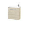 Dreja Skrinka pod umývadlo HOST SZD 50 - D24 Ohio / Úchytka T02 / D24 Ohio / Levé