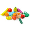 Eco Toys drevené ovocie a zelenina na krájanie 13 ks