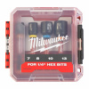 MILWAUKEE Sada magnetických nástrčných kľúčov SHOCKWAVE 4 ks 4932492445