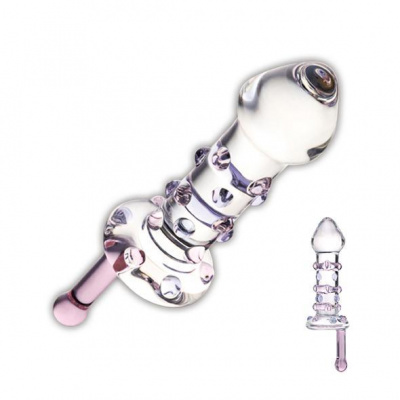 Glas - Candy Land Juicer Glass Dildo - Sklenené Dildo