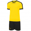 Futbalový set dres + šortky Givova Kit Revolution, žltá / čierna Veľkosť: M
