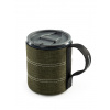 Turistický hrnček GSI Outdoors Infinity Backpacker Mug - green/green