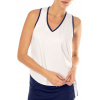 Dámsky top Lucky in Love Macramé Core Singlet Women - white - Biely (S)