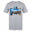 HUSKY Tee Skyline M light grey - M