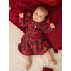 Body šaty pre bábätko ROYAL s dlhým rukávom - 086 - Royal červená