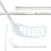 Salming Minilite Q2 F35 Kid White/Nectarine White / Nectarine, Pravá (pravá ruka dole), 60cm (=70cm)