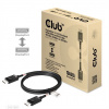 Club3D Kabel DisplayPort 2.1 na DisplayPort 2.1 VESA DP80, 4K240Hz/8K60Hz/10K30Hz HDR (M/M), 1.2m, černá CAC-1091