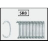 Sponky SR8 - nerez pre mechanickú sponkovačku BOSTITCH P7