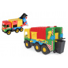 Auto middle Truck smetiar plast 41cm Wader v sáčku