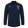 Umbro England Rugby Coach Jacket 2023 Adults Navy Blazer Medium