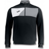 Joma Mikina CREW II BLACK-GREY Veľkosť: 3XS
