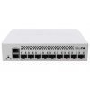 Mikrotik CRS310-1G-5S-4S+IN 800MHz CPU, 256MB RAM, 5x SFP, 4x SFP+, 1x GLAN, ROS L5 CRS310-1G-5S-4S+IN