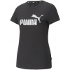 Dámske tričko s krátkym rukávom Puma ESS+ METALLIC LOGO TEE W čierne 848303-51 - XL