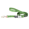 Red Dingo SuperLead vodítko s posuvným systémom 20 mm x 1,8 m zelené