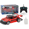mamido RC auto na diaľkové ovládanie 1:20 s dymovým efektom a svetlami červené