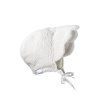 Elodie Details Zimný čepček pre bábätká Varianta: White Bouclé 1-2r