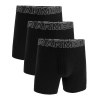 Pánske boxerky UNDER ARMOUR-3 PACK-M UA Perf Cotton 6in-BLK 001 Čierna S 25/26