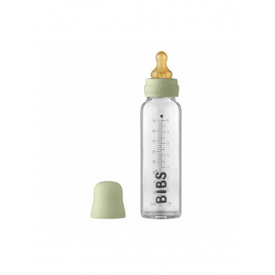 BIBS, BIBS Baby Bottle sklenená fľaša 225ml - Sage, BIBS Baby Bottle sklenená fľaša 225ml - Sage, LG5014250