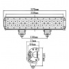 1923 Noxon Bar Cree 90W D30 LED svetelný panel