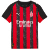 Detský replika Puma AC Milan domáci dres čierno-červený 779965 01 152CM