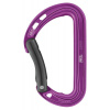 Horolezecká karabína Petzl Spirit fialová bent