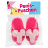 Papuče Penis ružové