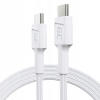 Kábel Green Cell USB typ C - USB typ C 1,2 m biely