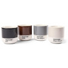 Sada PANTONE Macchiato hrnek set 4 ks - Warm Gray, Cool Gray, Brown, Black