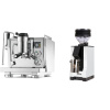 Rocket Espresso R NINE ONE + Eureka Mignon Zero, BL white