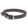 COBBYS PET Obojok z pravej hladkej kože,čierny, prešitý 15mm/50cm (COBBYS PET Obojok z pravej hladkej kože,čierny, prešitý 15mm/50cm)