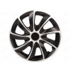 Puklice QUAD 14 silver/black
