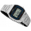 Strieborné hodinky Casio Vintage A164WA-1VES stopky
