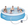 Nafukovací bazén 3,5 x 0,76m s filtráciou Bestway Fast Set