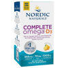 Nordic Naturals Complete Omega-D3, Lemon - 60 kapsúl