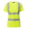 PAYPER AVENUE LADY FLUORESCENT 001483-0028 / Dámske tričko s reflexnými pruhmi - žltá S