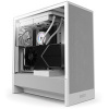 NZXT skříň H5 Flow edition / 2x120 mm fan / USB 3.0 / USB-C 3.1 / průhledná bočnice / mesh panel / bílá - CC-H52FW-01