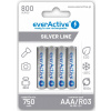 EverActive Silver Line AAA 800mAh 4 ks EVHRL03-800