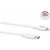 AVACOM MFIC-120W kabel USB-C - Lightning, MFi certifikace, 120cm, bílá DCUS-MFIC-120W