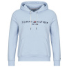 Tommy Hilfiger Mikiny TOMMY LOGO HOODY Modrá